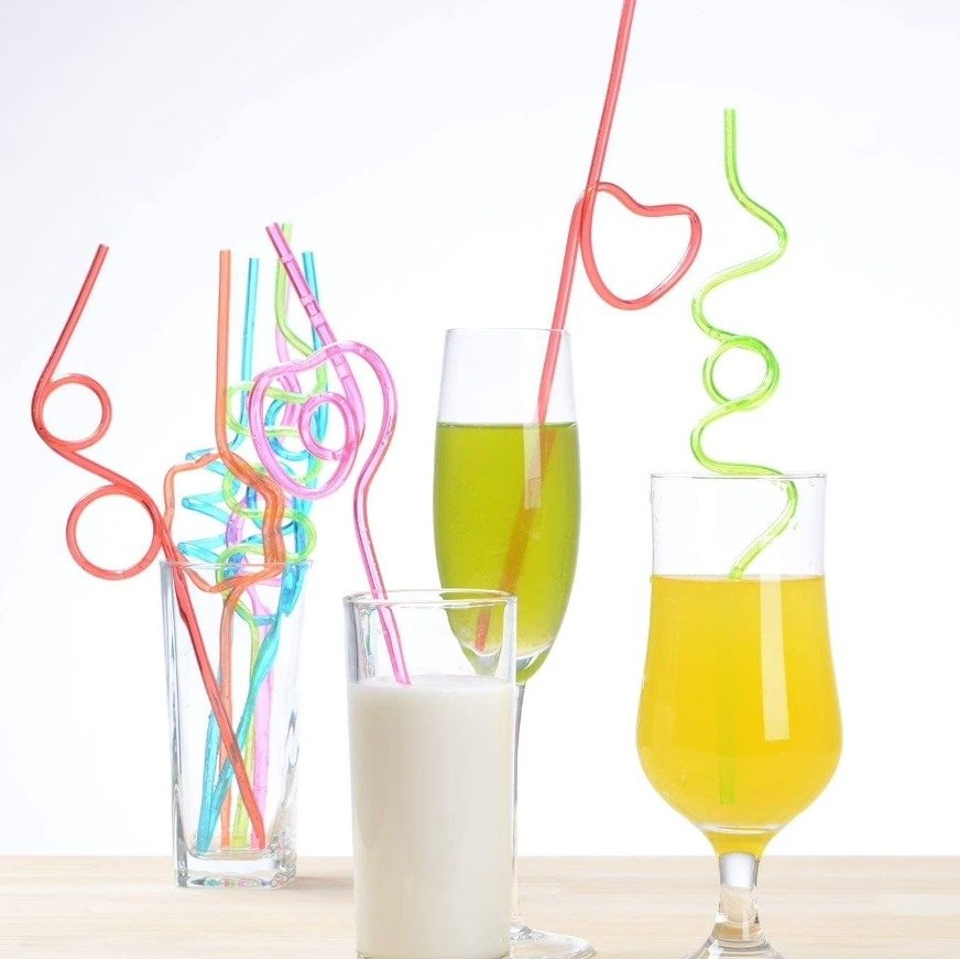 Joie Verdrehte Trinkhalme (Twisted Drinking Straws)