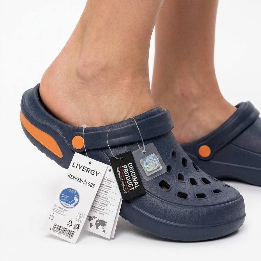 LIVERGY herren - clogs