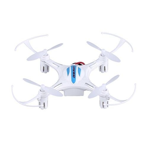 FPVRC K8 Mini RC Drone 2.4G 4CH Nano Quadcopter with Headless Mode, 360 Degree Rolling, One Key to Return and LED Light (White 2)