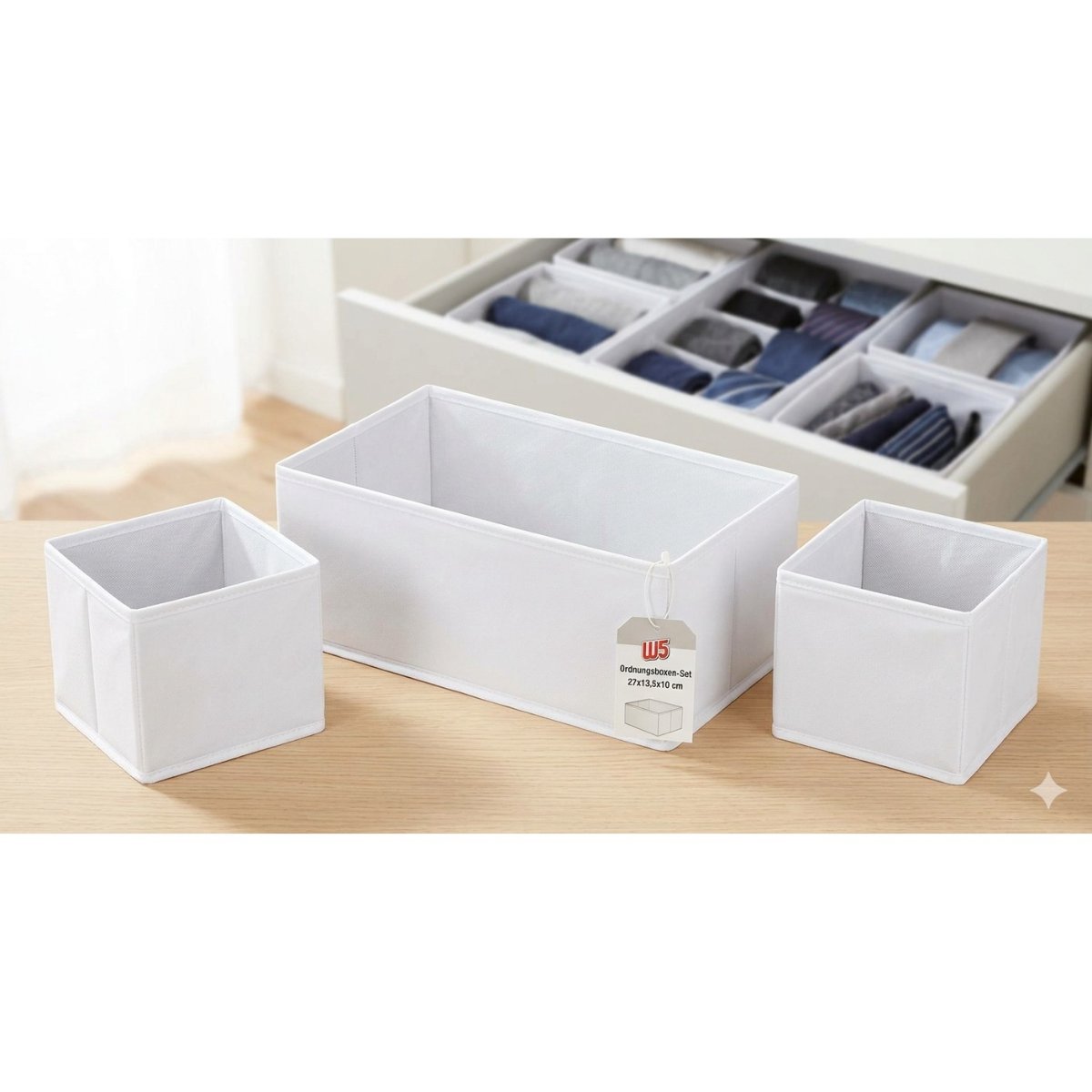 W5 Ordnungsboxen-Set (Foldable Storage Box Set)