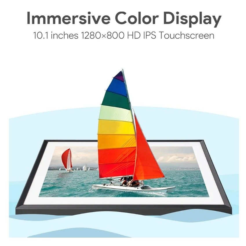 Euphro 10.1" Digital Picture Frame