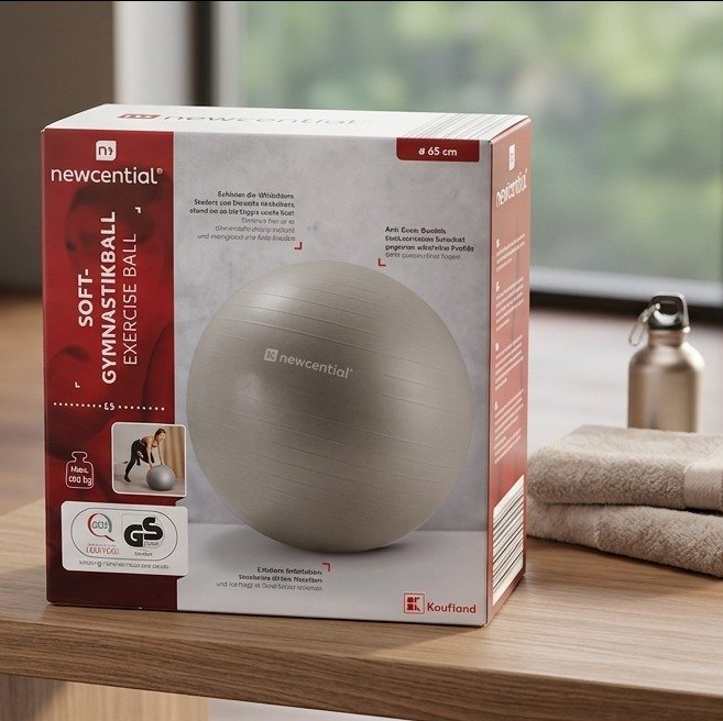 Newcential Soft Gymnastikball (Exercise Ball)