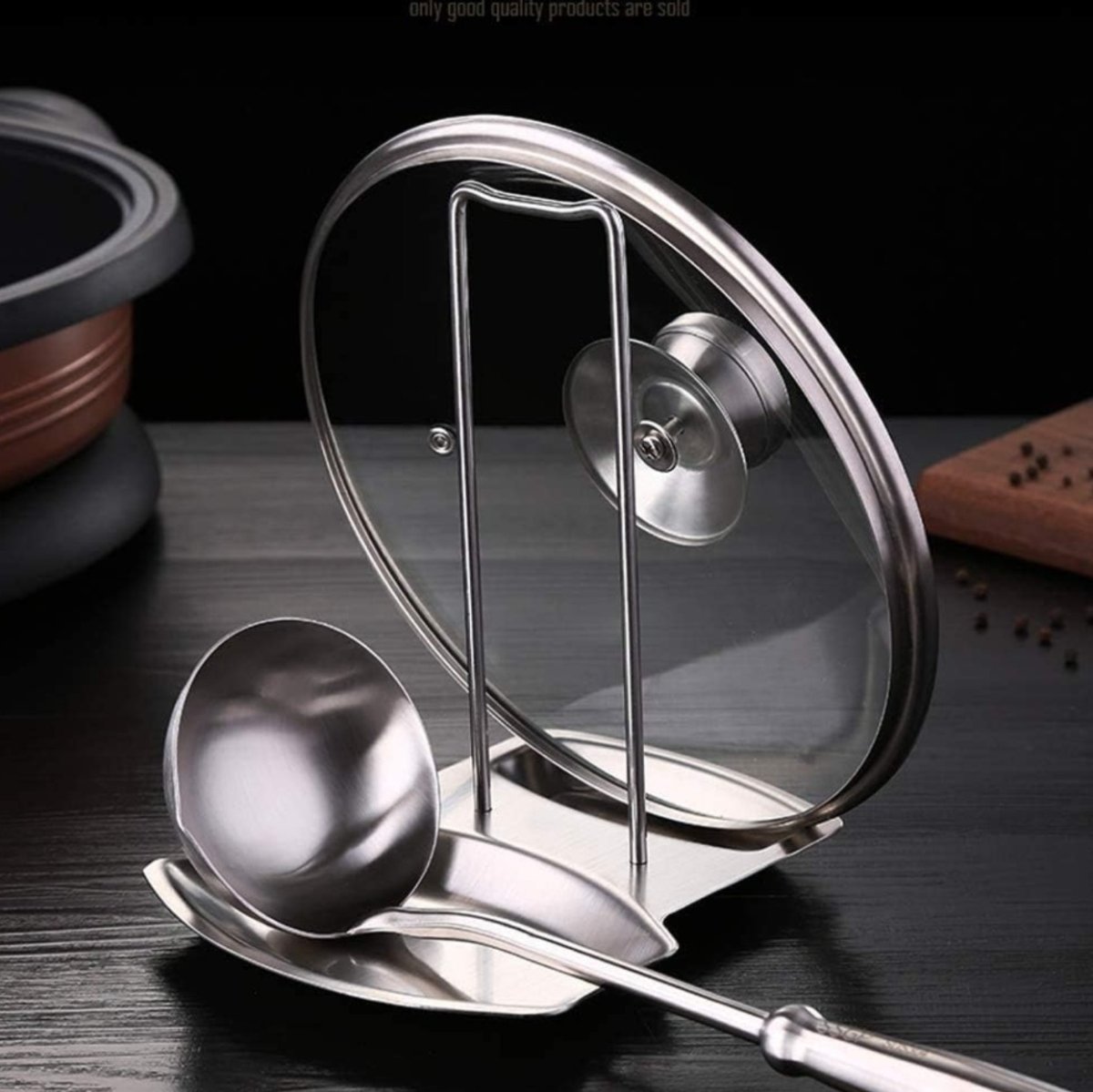 stainless steel pot rack