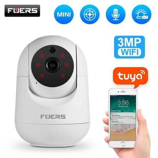 Fuers p162 WIFI 3MP security camera with night vision and motion detection