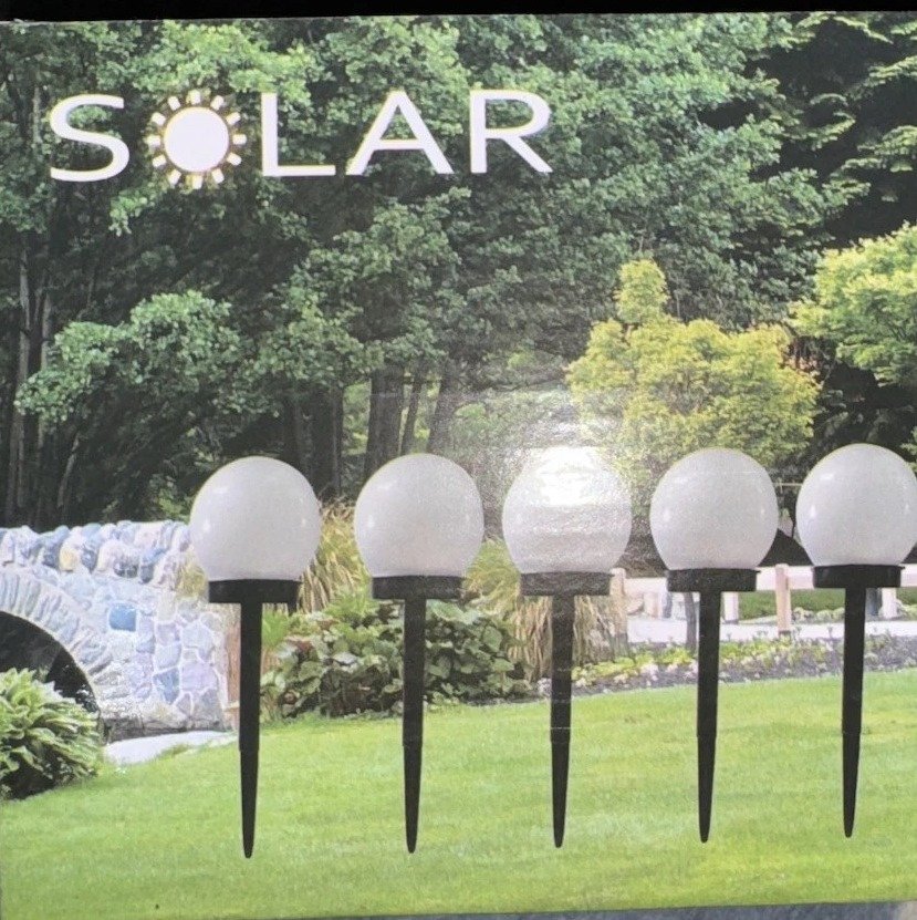 Tobago Led outside Solar Stake Light (2 Pieces)