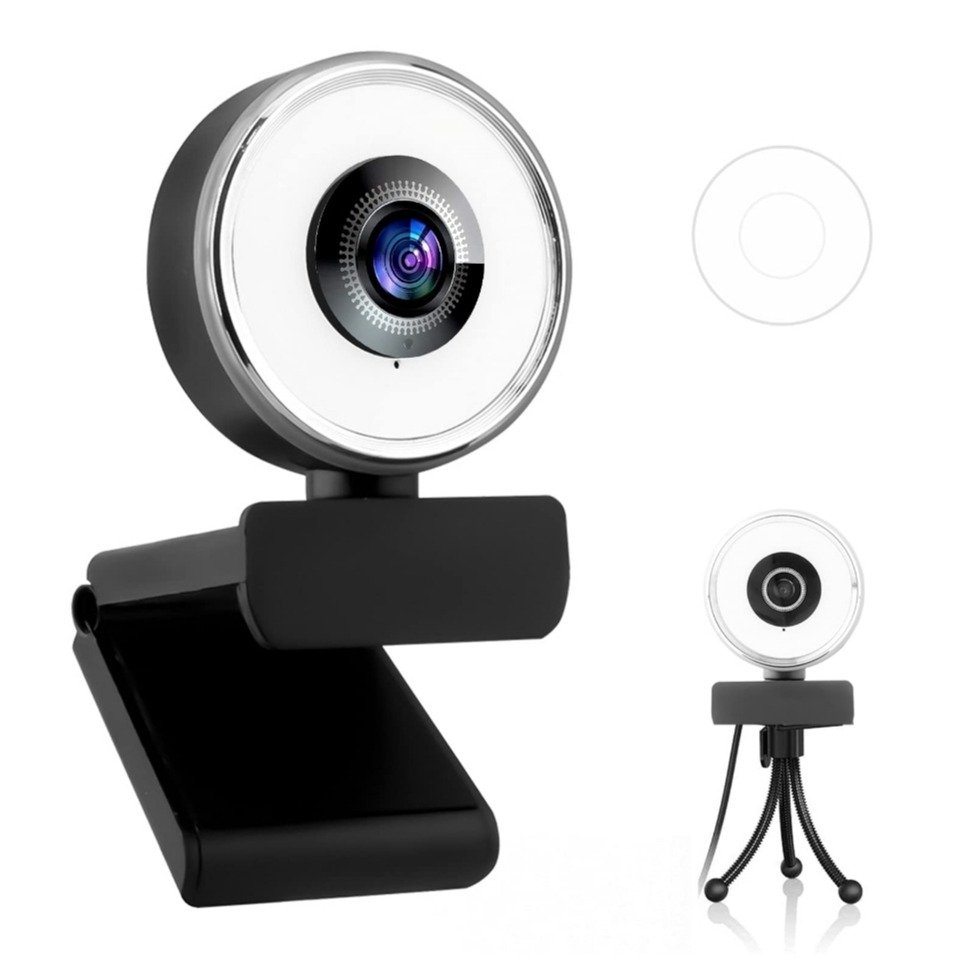 ITSHINY 2K Web Camera with Microphone