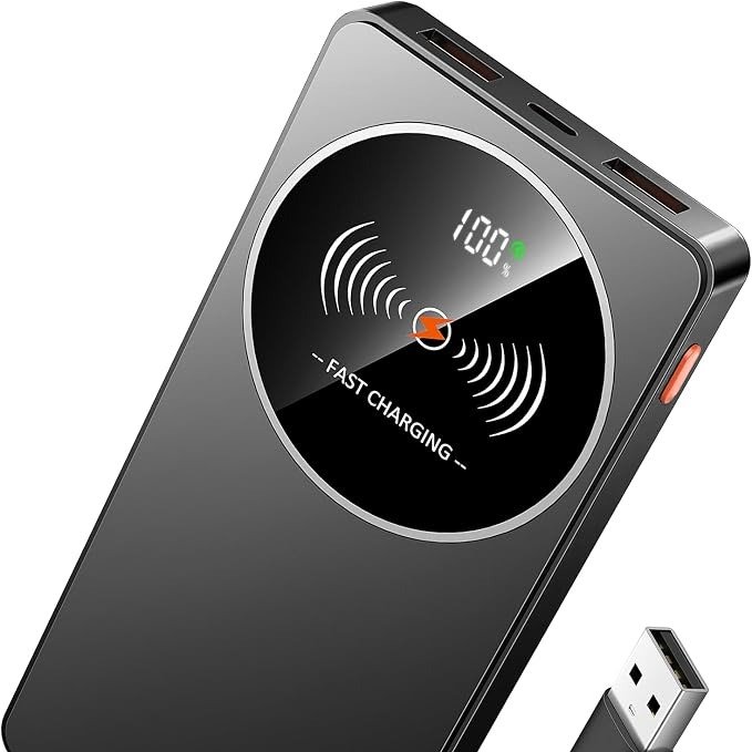 Power Bank Fast Charging 10000mAh, Portable Charger for iPhone/Samsung