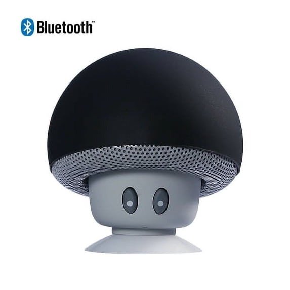 Wireless Speaker Bluetooth, Mini Sucker Speaker Portable Waterproof Mushroom Head Wireless Bluetooth Speaker, Connected to The Phone / Tablet / TV and Bluetooth Pairing Play Music