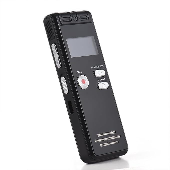 Digital Voice Recorder Dictaphone Audio MP3 Player Sound Recording 64GB