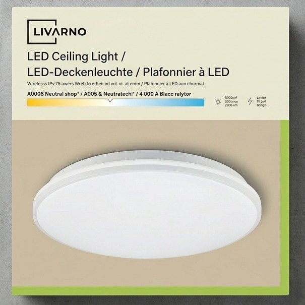 LIVARNO LED Ceiling Light