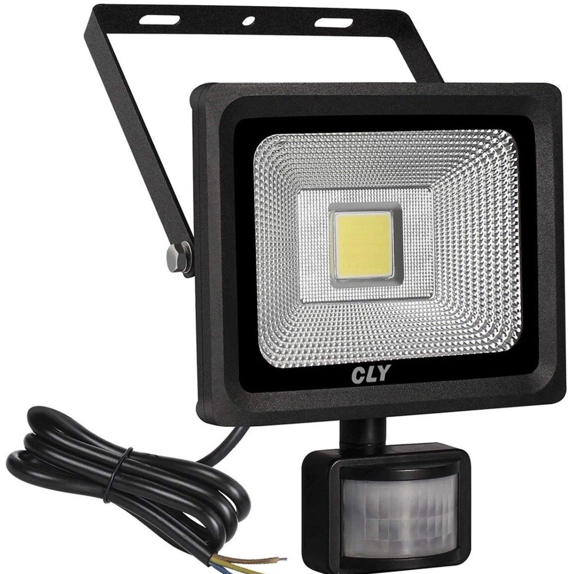 CLY 10W LED Flood Lights Outdoor 6000K Plug in IP66MOTION SENSOR LIGHT
