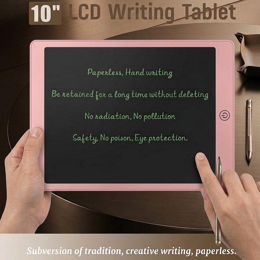 10" LCD Writing Tablet color pink