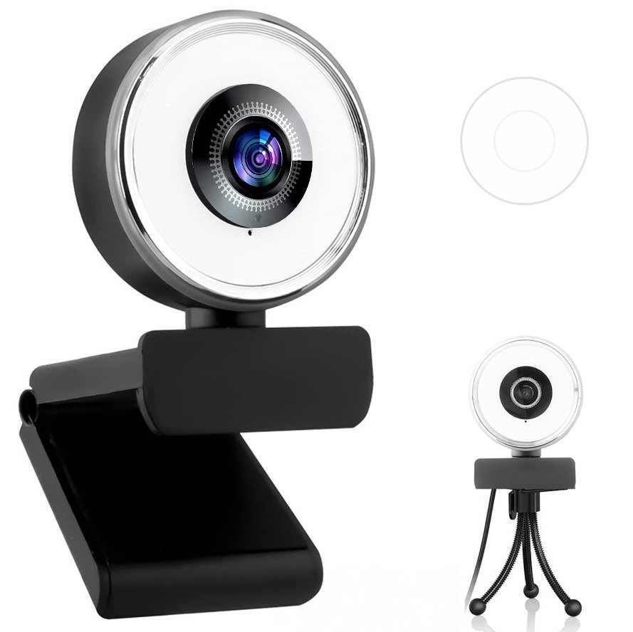 ITSHINY 2K Web Camera with Microphone